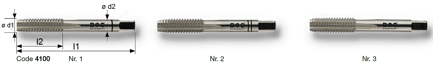 Bo 3 mui taro ren tay Bohrcraft 4100