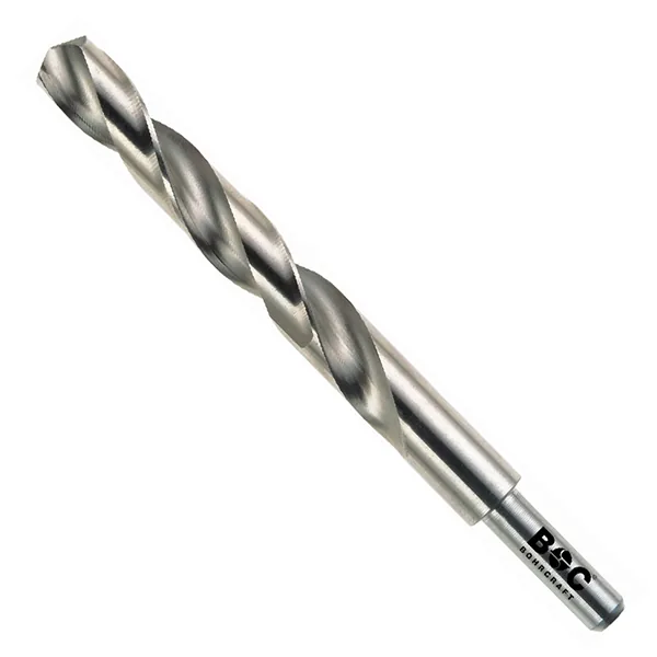 Mũi khoan thép HSS-G Ø10.5–25mm chuôi giảm BOHRCRAFT 1110, DIN 338, góc mũi 118°