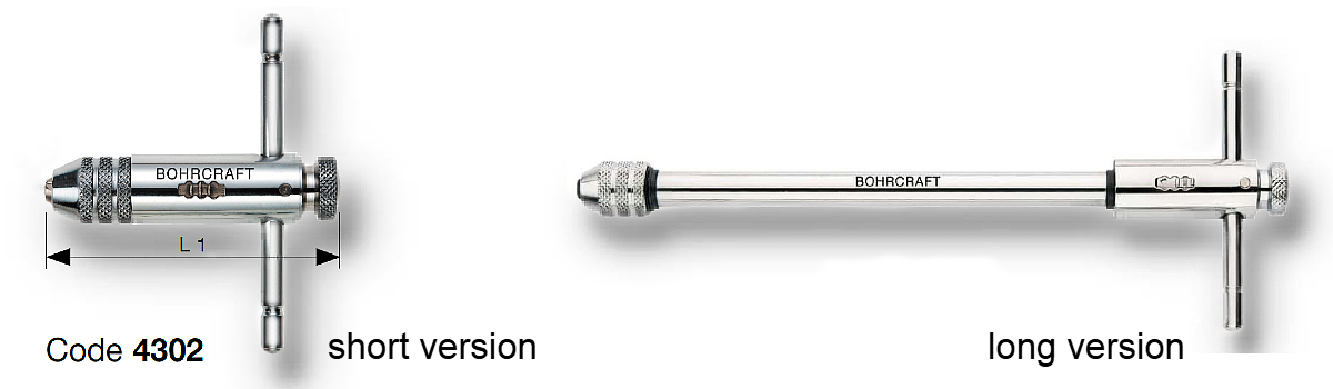 Tay quay taro coc  Bohrcraft 4302