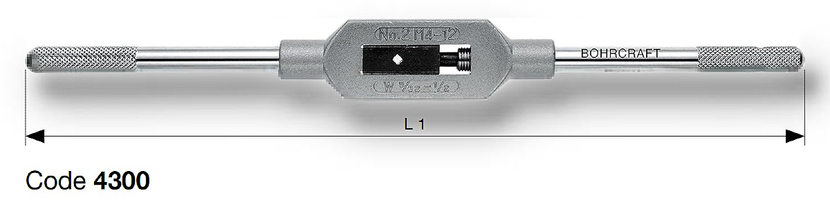 Tay quay taro tu dong  Bohrcraft 4300