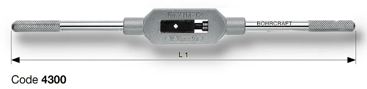 Tay quay taro tu dong Bohrcraft 4300